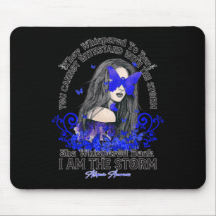 Tapis De Souris Alopecia conscience i'm the storm girl papterfly r