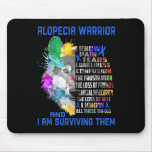 Tapis De Souris Alopecia Je connais toutes ces choses et je suis s