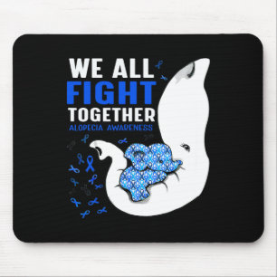 Tapis De Souris Alopecia Sensibilisation Nous combattons tous ense