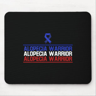Tapis De Souris Alopecia Sensibilisation Perte de cheveux Guerrier