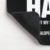 Tapis De Souris Alopecia Sensibilisation Perte de cheveux Guerrier (Coin)