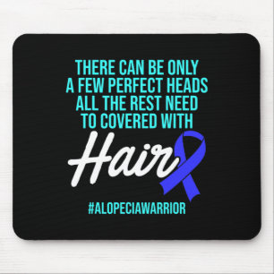 Tapis De Souris Alopecia Sensibilisation Perte de cheveux Guerrier