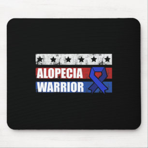 Tapis De Souris Alopecia Sensibilisation Perte de cheveux Guerrier
