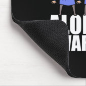 Tapis De Souris Alopecia Sensibilisation Perte de cheveux Guerrier (Coin)