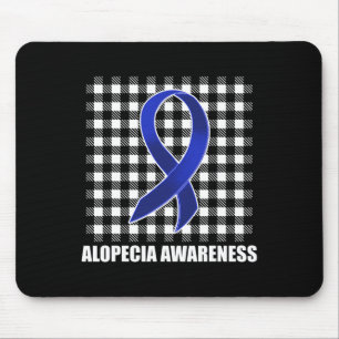 Tapis De Souris Alopecia Sensibilisation Perte de cheveux Guerrier
