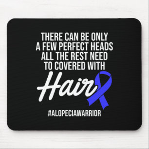 Tapis De Souris Alopecia Sensibilisation Perte de cheveux Guerrier