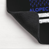 Tapis De Souris Alopecia Sensibilisation Perte de cheveux Guerrier (Coin)