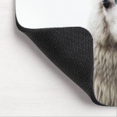 Tapis De Souris Alpaca aux fleurs (Coin)
