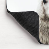 Tapis De Souris Alpaca blanc (Coin)