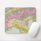 Tapis De Souris Alpenlander - Carte Atlas des Alpes (Avec souris)