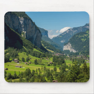 Tapis De Souris Alpes de Lauterbrunnen - de Bernese - la Suisse