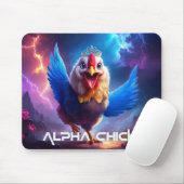 Tapis De Souris ALPHA CHICK fun (Avec souris)