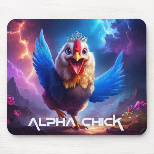 Tapis De Souris ALPHA CHICK fun (Devant)