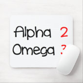 Tapis De Souris alpha omega (Avec souris)