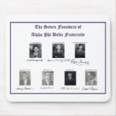 Tapis De Souris Alpha Phi Delta Mousepad (Devant)