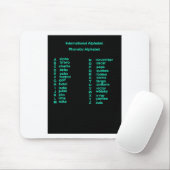 Tapis De Souris Alphabet international (Avec souris)