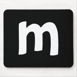 Tapis De Souris Alphabet minuscule m