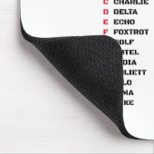 Tapis De Souris Alphabet phonétique international Canada (Coin)