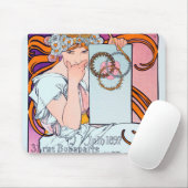 Tapis De Souris Alphonse Mucha (Avec souris)