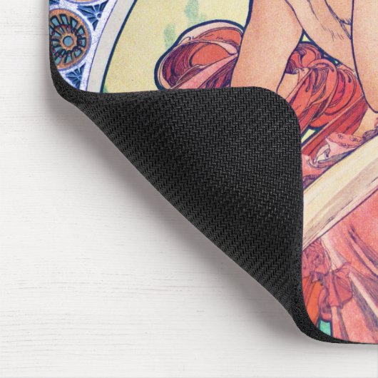 Tapis De Souris Alphonse Mucha (Coin)