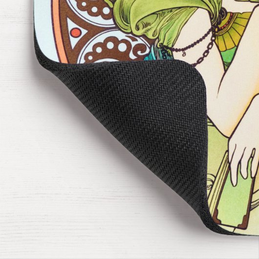 Tapis De Souris Alphonse Mucha (Coin)