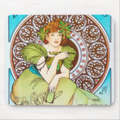 Tapis De Souris Alphonse Mucha (Devant)
