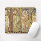 Tapis De Souris Alphonse Mucha - Art Nouveau Master (Avec souris)