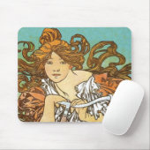 Tapis De Souris Alphonse Mucha - cycles Perfecta (Avec souris)