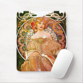 Tapis De Souris Alphonse Mucha Dreaming (Avec souris)