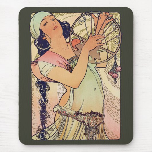 Tapis De Souris Alphonse Mucha , “ Salome ” (Devant)