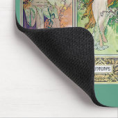 Tapis De Souris Alphonse Mucha , “ The four seasons ” (Coin)