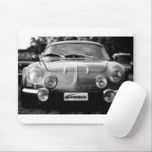 Tapis De Souris Alpine A110 in black and white (Avec souris)