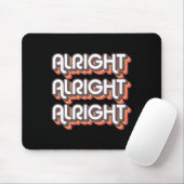 Tapis De Souris Alright Alright Roller Disco les années 70 Costume (Avec souris)