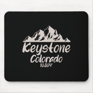 Tapis De Souris Altitude cool Keystone Colorado Tee Ski Snowbo