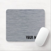 Tapis De Souris Aluminium brushed metal structure (Avec souris)