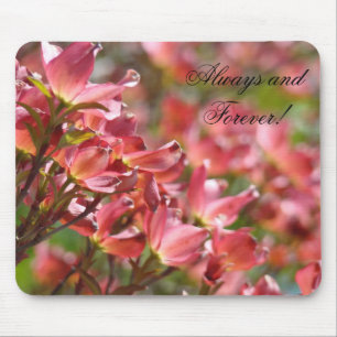 Tapis De Souris Always & Forever mousepads Weddings Love Dogwoods