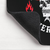 Tapis De Souris Always Tired Never Broke Funny Skull (on Back) (Coin)