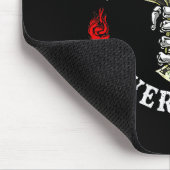 Tapis De Souris Always Tired Never Broke Skull (on Back) (Coin)