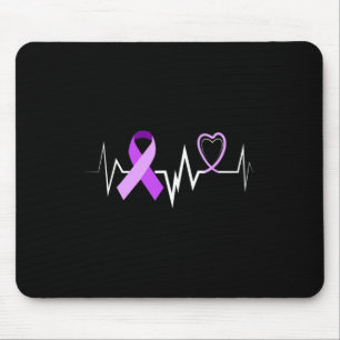 Tapis De Souris Alzheimerheimer Ribbon Heimer Sensibilisation aux