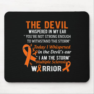 Tapis De Souris Am The Storm Multiple Sclerosis Guerrier