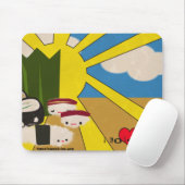 Tapis De Souris Amant de sushi (Avec souris)