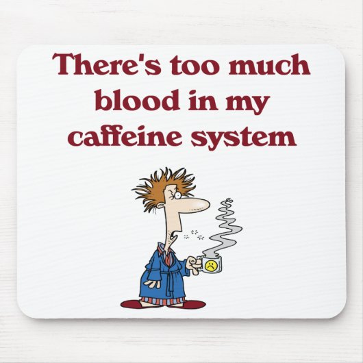 Tapis De Souris Amant Mousepad de café (Devant)