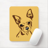 Tapis De Souris Amant Mousepads de chiwawa (Avec souris)