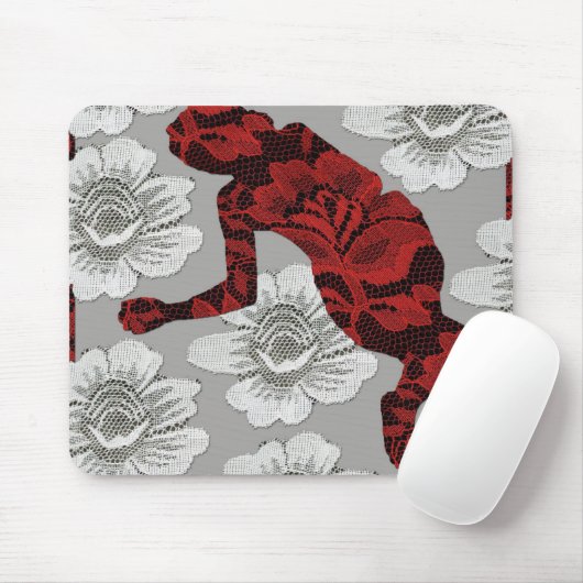 Tapis De Souris Amants 2 de dentelle (Avec souris)