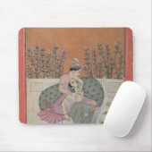 Tapis De Souris Amants sur une terrasse, Pahari (Avec souris)