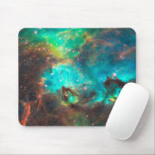 Tapis De Souris Amas Stellaire Aqua Vert Céleste (Avec souris)