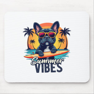 Tapis De Souris Amateur d'animaux Vibrations estivales, amateurs d