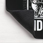 Tapis De Souris Amateur de maths de chat drôle Prof de maths J'aim (Coin)
