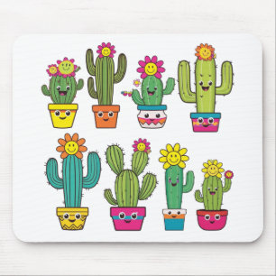 Tapis De Souris Amateurs de cactus mignons