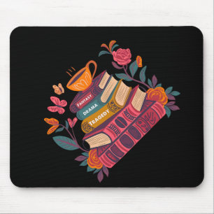 Tapis De Souris Amateurs de livres Imaginaire Drama Tragedy Subtle